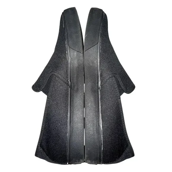 PUMA SLIP-ON CANVAS SHOES WOMENS 9 BLACK GUM SOLE SOFTFOAM+ COMFORT - Picture 6 of 10